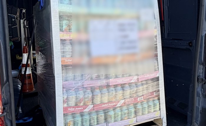 Palletized beverage delivery